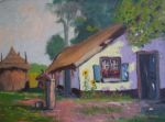 Verkocht.Hoppe.J.van Hoppe.Boerderij bij Blaricum.